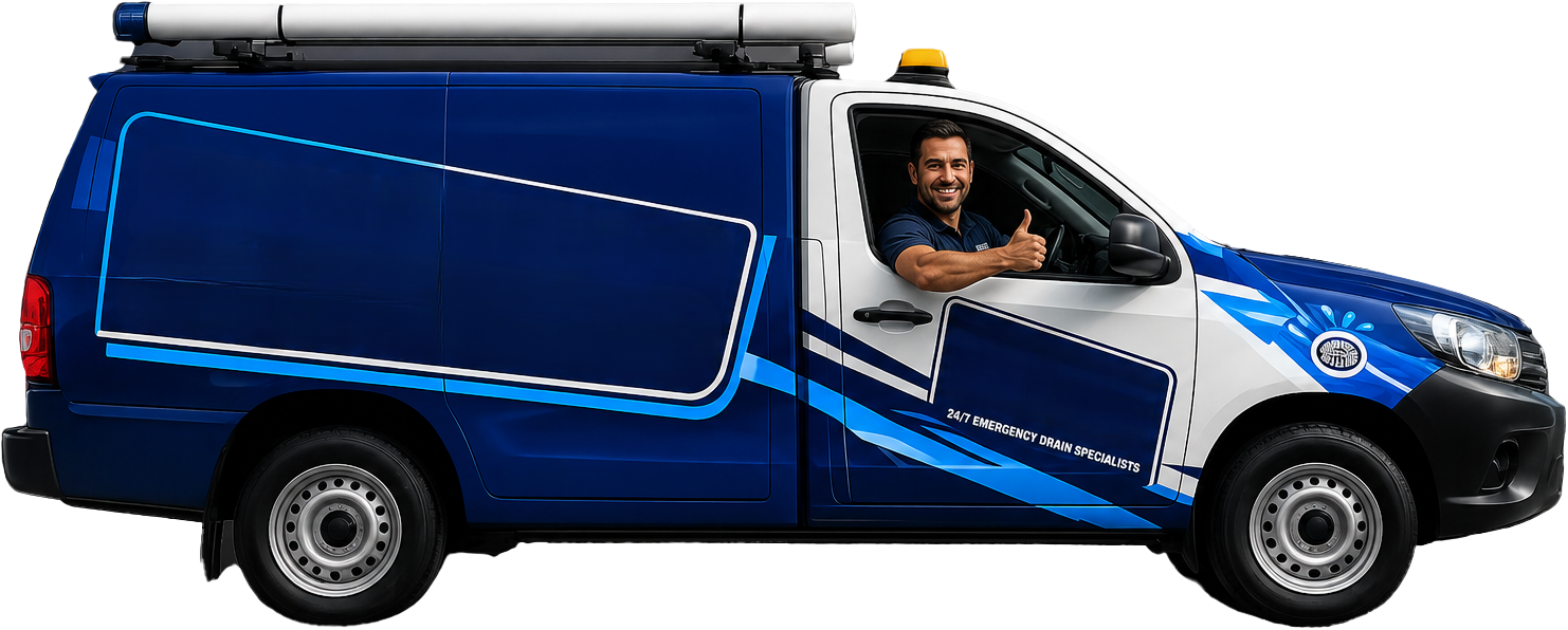Warrawee Blocked Drains service van