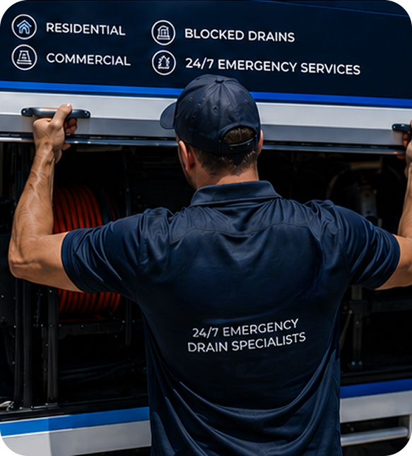 Licensed blocked drain plumber servicing a Warrawee home